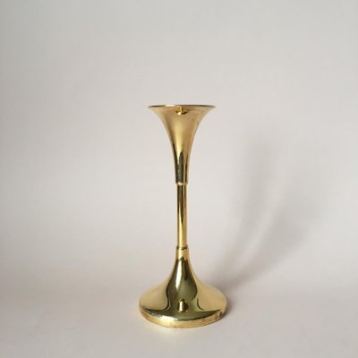 brass antique candle holders