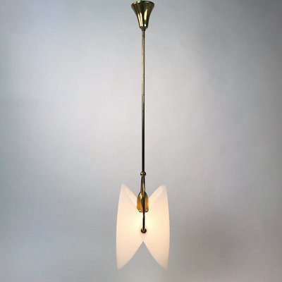 Brass Ceiling Lamp By J T Kalmar 1950s For Sale At Pamono