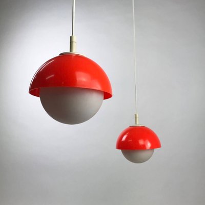 Mid Century German Ceiling Lights By Kaiser Leuchten 1970s Set