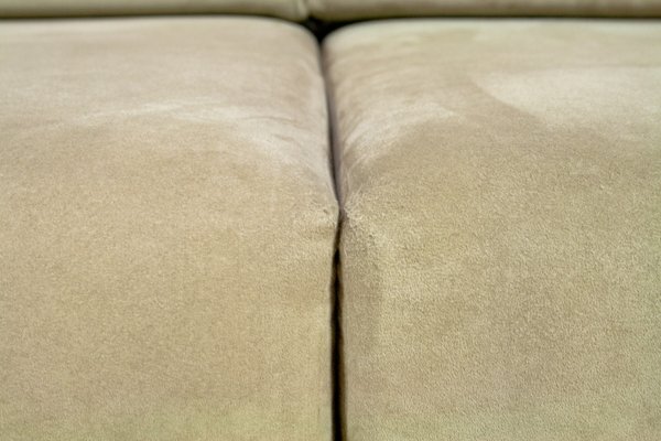 Mid Century Rosewood Alcantara Sofa By Johannes Andersen For Cfc Silkeborg