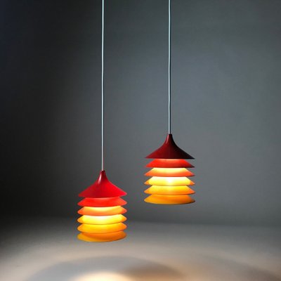 Duetts Deckenlampen Von Bent Gantzel Boysen Fur Ikea 1970er 2er Set