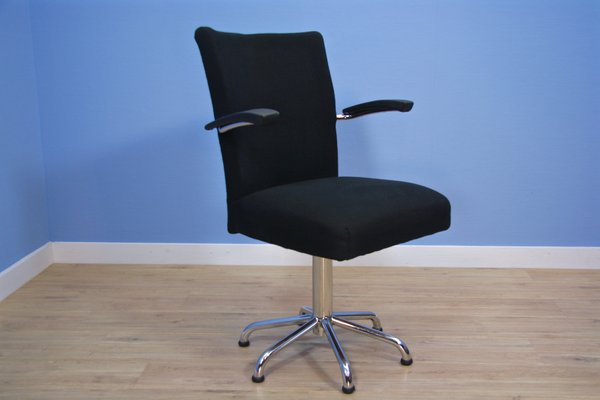 chaise de bureau par toon de wit pour gebr. de wit, pays-bas, 1960s