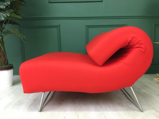 Vintage Red Lover Sofa Or Chaise Lounge By Pascal Mourgue For Sofa Or Chaise Lounge By Pascal Mourgue