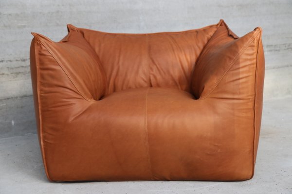 Vintage Le Bambole Leather Lounge Chairs By Mario Bellini For Bb Italia Set Of 2 - 