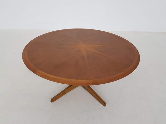 Large Round Coffee Table With Wooden, Large Round End Tables