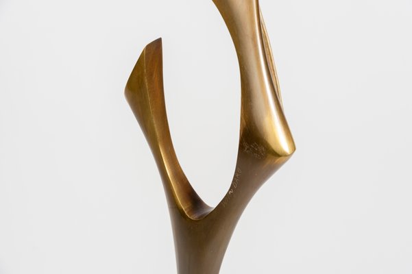 Bronze Sculptural Floor Lamp By Daro 1970s For At Pamono Floor Lamp By Daro 1970s
