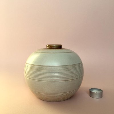 Art Deco Swedish Ceramic Vase by Anna-Lisa Thomson for Upsala