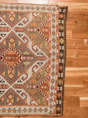 Vintage Multicolored Wool Rug For At Pamono