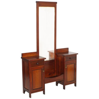 Antique Pine Dressing Table For At, Antique Pine Dressing Table Mirror With Drawers