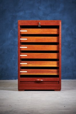 Teak File Cabinet 1960s For Sale At Pamono