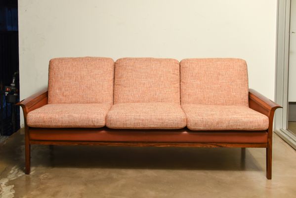 Mid Century Scandinavian 3 Seater Sofa 1960s For At Pamono Mid Century Scandinavian 3 Seater Sofa