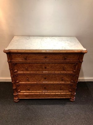 Antique Faux Bamboo Commode For Sale At Pamono