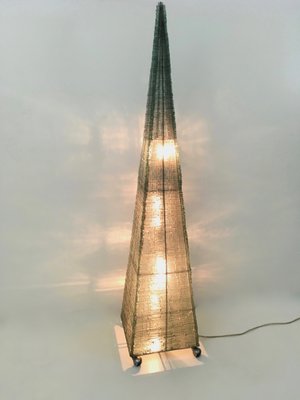 pyramid floor lamp