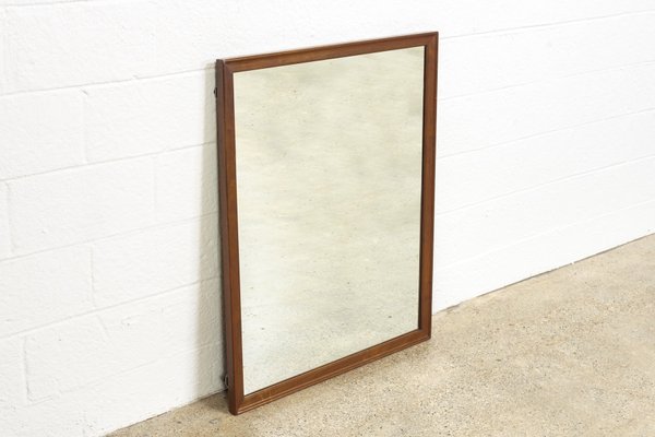 Mid Century Hanging Wall Mirror By Kipp Stewart For Drexel 1950s Mid Century Hanging Wall Mirror By Kipp