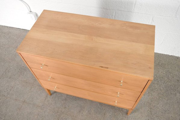 Mid Century Planner Group 3 Drawer Dresser By Paul Mccobb For