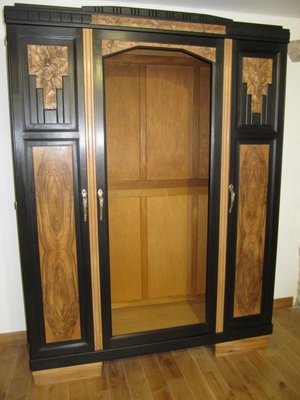 Vintage Art Deco Wardrobe For Sale At Pamono