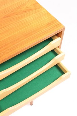 Mid Century Teak Cabinet By Kai Kristiansen For Erik Jorgensen