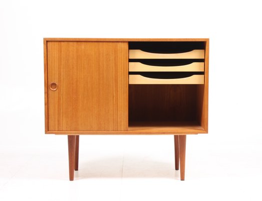 Mid Century Teak Cabinet By Kai Kristiansen For Erik Jorgensen