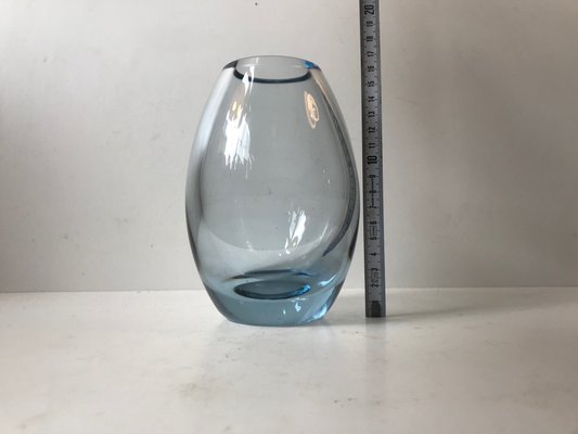 Modernist Danish Hellas Drop Vase by Per Lütken for Holmegaard