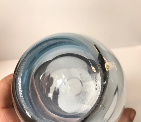 Modernist Danish Hellas Drop Vase by Per Lütken for Holmegaard