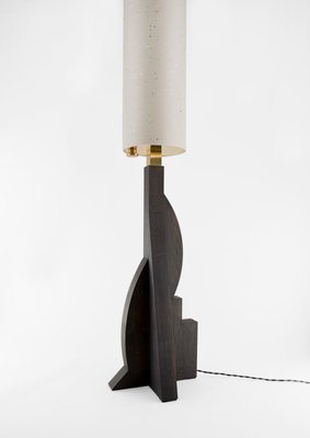 Tower shade sales floor lamp