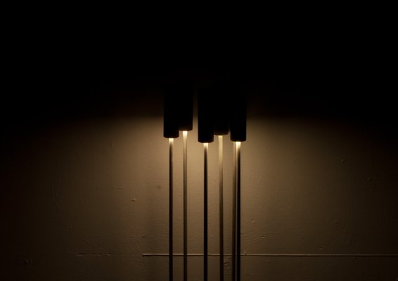Reed Ix Steel Light Sculpture From Early Reed Ix Steel Light Sculpture From Early