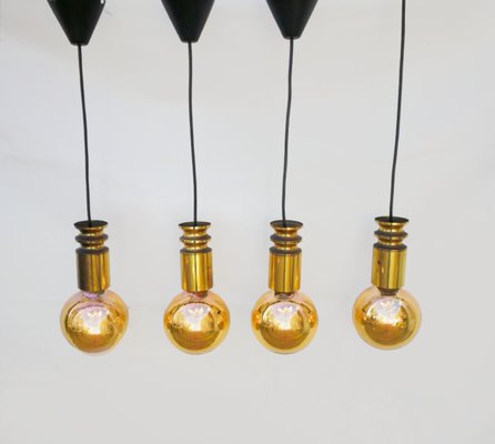 Vintage Pendant Lamps From Philips 1960s Set Of 4 Vintage Pendant Lamps From Philips 1960s Set Of 4