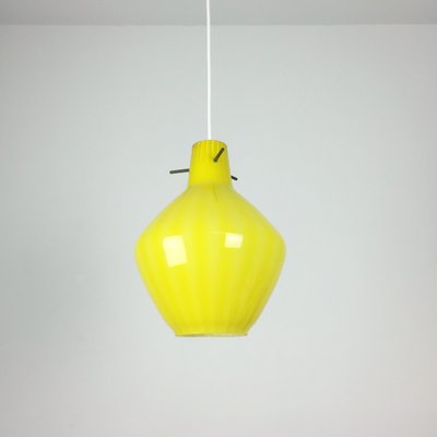 Italian Yellow Murano Gl Pendant Light 1960s Italian Yellow Murano Gl Pendant Light 1960s