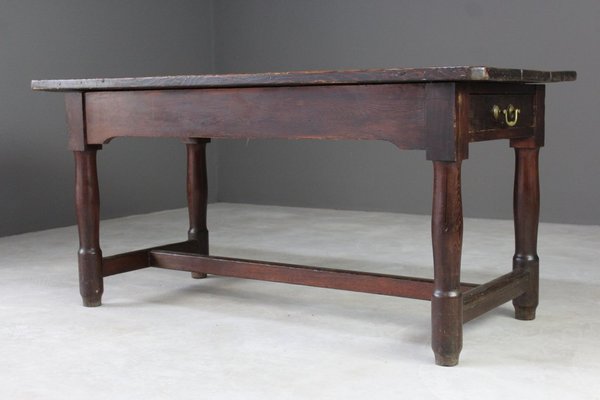 Antique Continental Pine Refectory Table For At Pamono Continental Pine Refectory Table