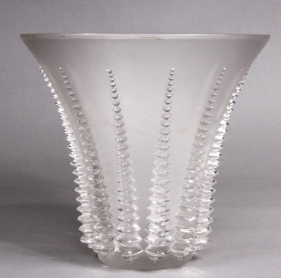 Font Romeu Vase By Rene Lalique 1939 For Sale At Pamono