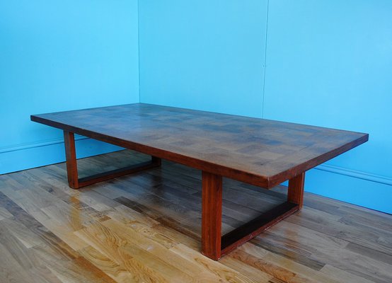 Cado Danish Modern Mid Century Teak Checkerboard Table Furniture