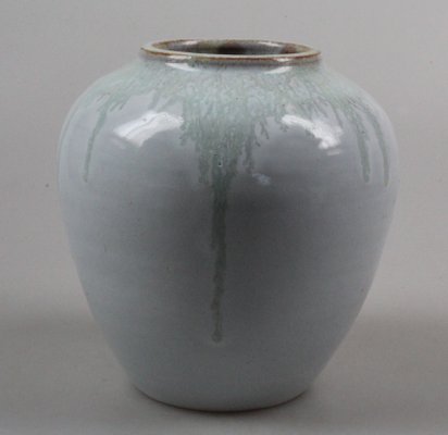 Japanese Style Ceramic Vase From Groeneveldt Aardewerkfabriek