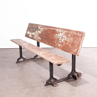 Victorian School Bench Or Desk From Edwin Smith Padiham Lancs