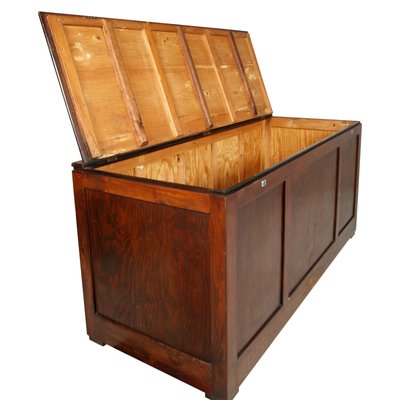 Große Mid-Century Truhe aus Pinienholz, 1950er bei Pamono kaufen