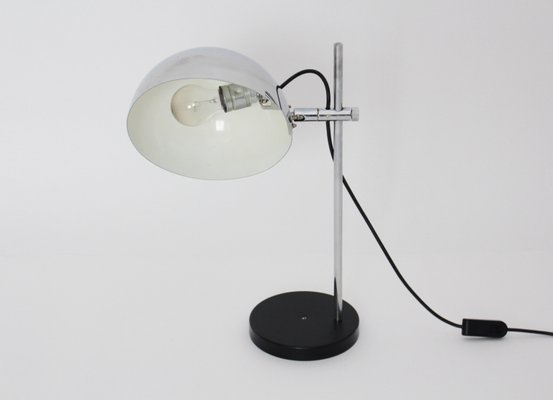 Black Chrome Desk Lamp 1960s For At Pamono Black Chrome Desk Lamp 1960s 2