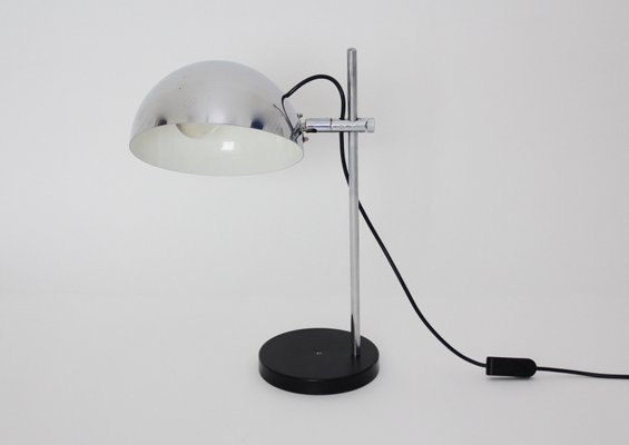 Black Chrome Desk Lamp 1960s For At Pamono Black Chrome Desk Lamp 1960s 5