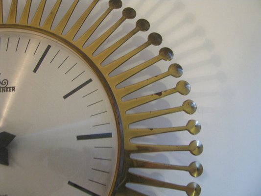 Vintage Wall Clock From Meister Anker 1960s For At Pamono