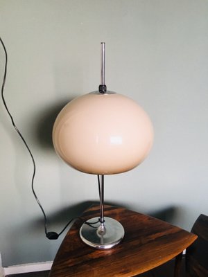 mushroom table lamp vintage