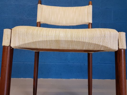 Vintage Danish Rosewood Dining Chair By Anders Jensen 1960s