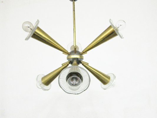 Vintage French Sputnik Chandelier 1950s For Sale At Pamono