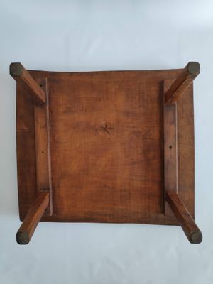 Rustic Solid Oak Coffee Table 1950s Rustic Solid Oak Coffee Table 1950s