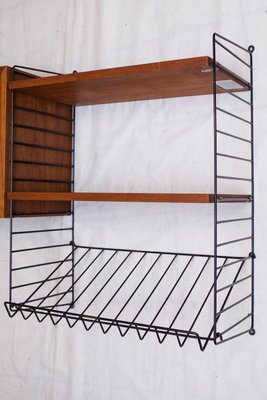 Teak Shelf Container Magazine Rack By Kajsa Nils Nisse Teak Shelf Container Magazine Rack By Kajsa Nils Nisse Strinning For String