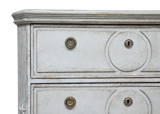 Antique Painted Swedish Chest Of Drawers Set 2 Antique Painted Swedish Chest Of Drawers Set 2