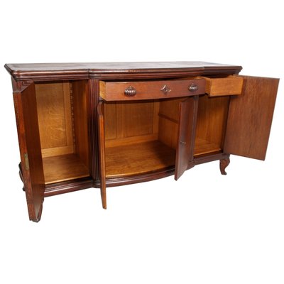 Art Deco Swiss Oak Sideboard from E. Schwarz Zurich 1930s for sale at Pamono