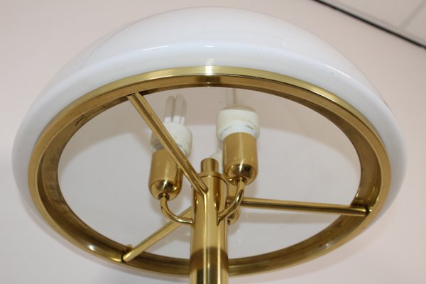 Large Vintage Floor Lamp From Glashutte Limburg