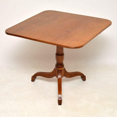 Antique George Iii Golden Oak Tilt Top Table For At Pamono Antique George Iii Golden Oak Tilt Top Table 1
