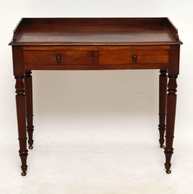 Antique Victorian Mahogany Writing Desk For Sale At Pamono