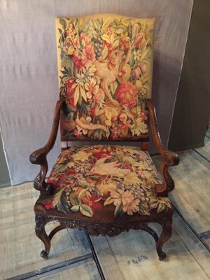Tapestry armchair sales