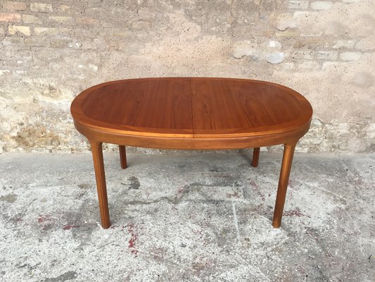 Extendable Teak Dining Table From Nathan 1960s For Sale At Pamono