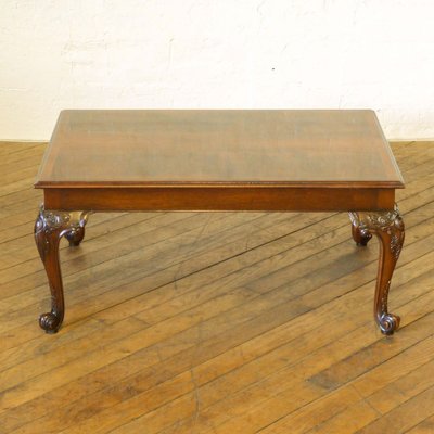 Mahogany Coffee Table For At Pamono, Old Fashioned Wooden Coffee Tables